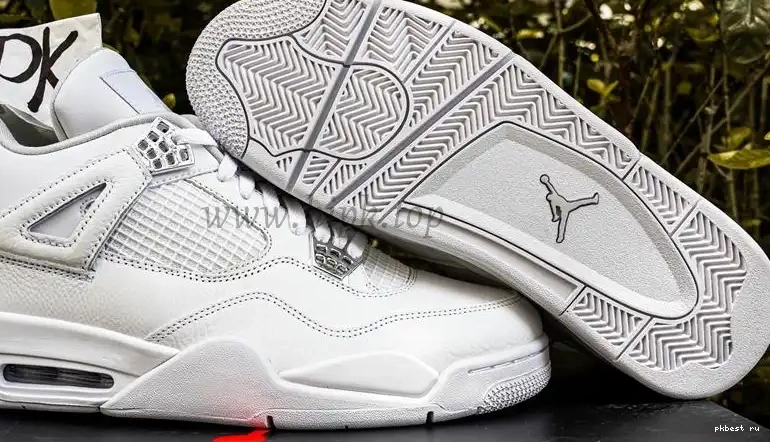 READY SHIP Retro Money TO 4 Pure RETAIL Jordan MATERIALS PK GOD 0507